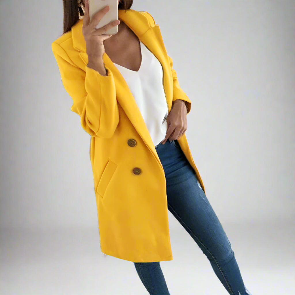 Women’s Long Trench Coat | Lightweight Spring Jacket