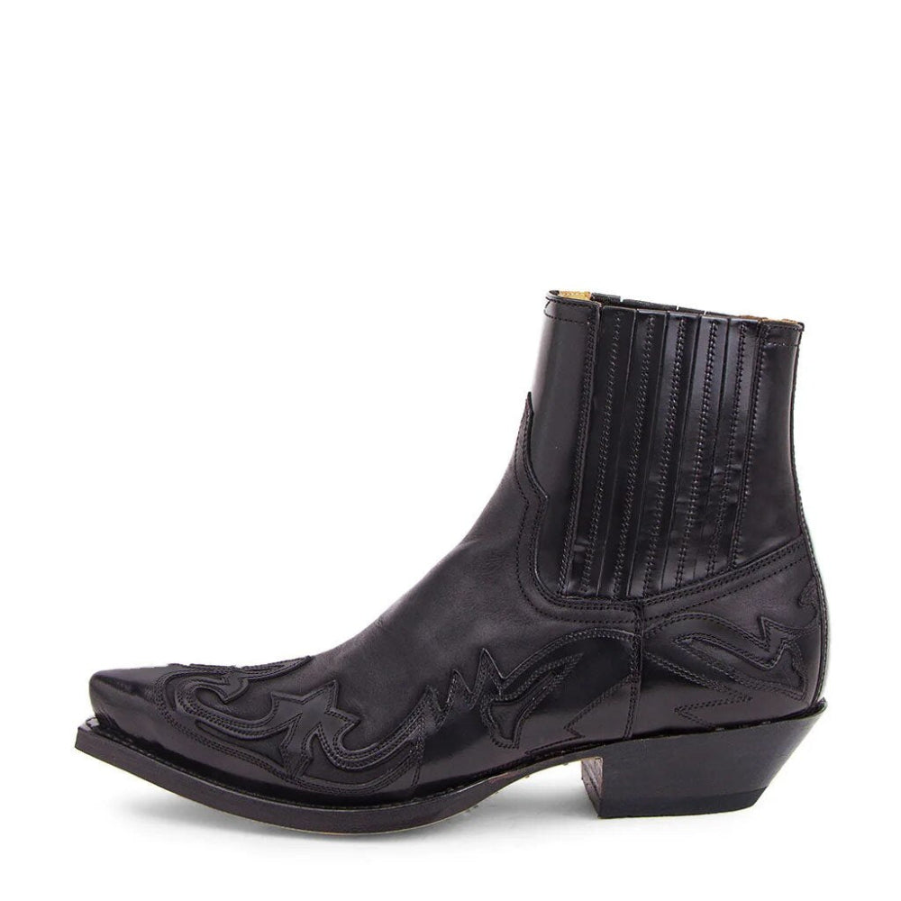 Men’s Leather Cowboy Boots | Western Ankle, Pointed Toe