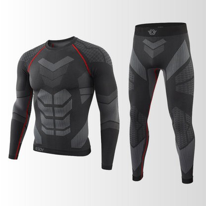Men's Thermal Compression Tracksuit | Long Sleeve Base Layer Set