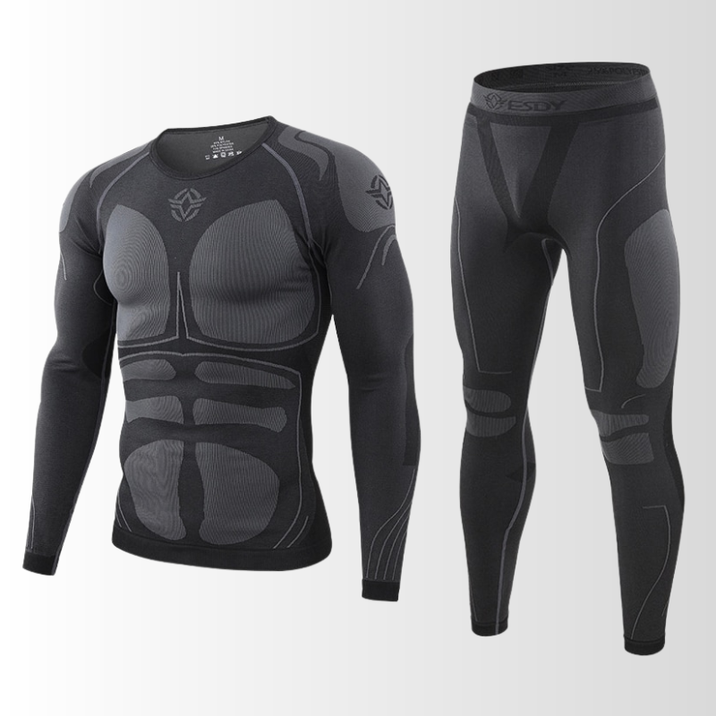 Men's Thermal Compression Tracksuit | Long Sleeve Base Layer Set