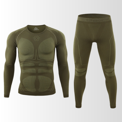 Men's Thermal Compression Tracksuit | Long Sleeve Base Layer Set