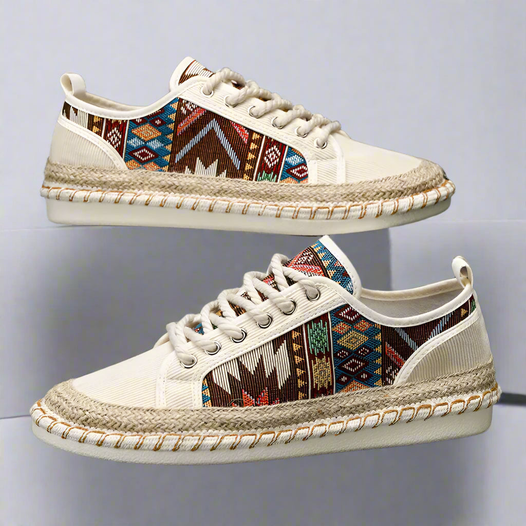 Women Espadrille Flat Sneakers | Walking Shoes Lightweight