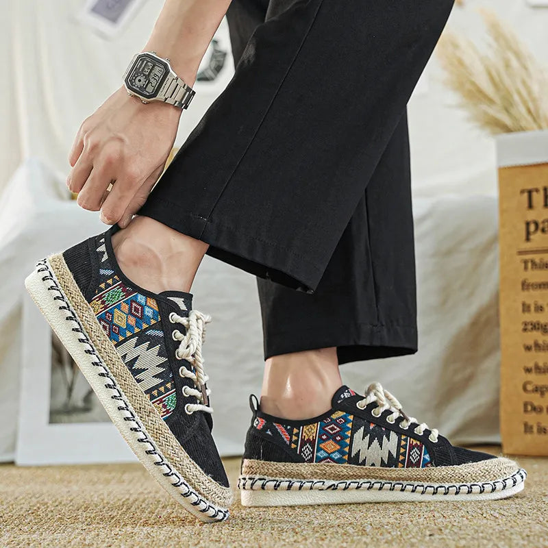 Women Espadrille Flat Sneakers | Walking Shoes Lightweight