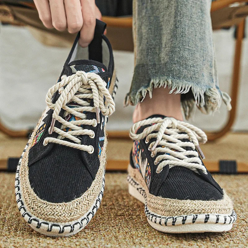 Women Espadrille Flat Sneakers | Walking Shoes Lightweight