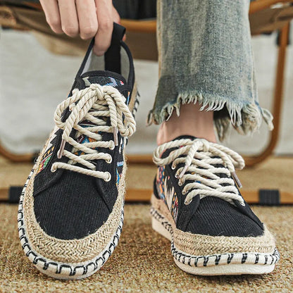 Women Espadrille Flat Sneakers | Walking Shoes Lightweight