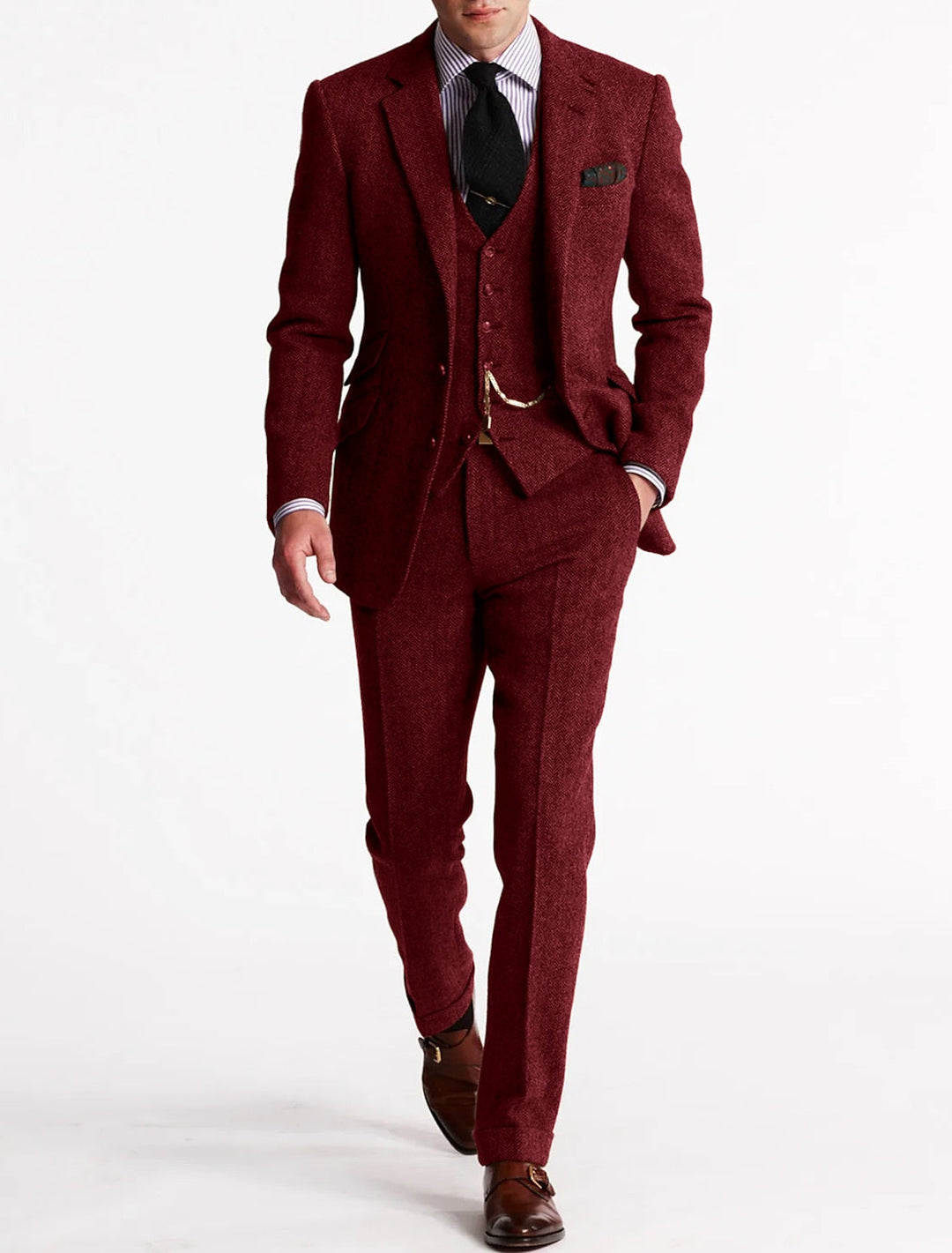 Men's Formal Two Piece Set | Trouser and Top