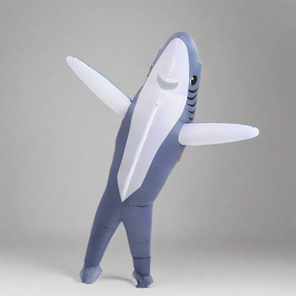 Halloween Costume Inflatable Shark Full Body Suit