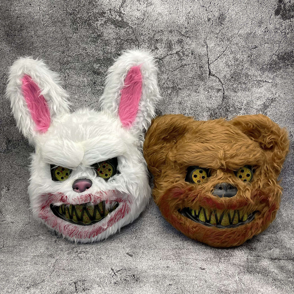 Halloween Costume Scary Furry Animal Mask