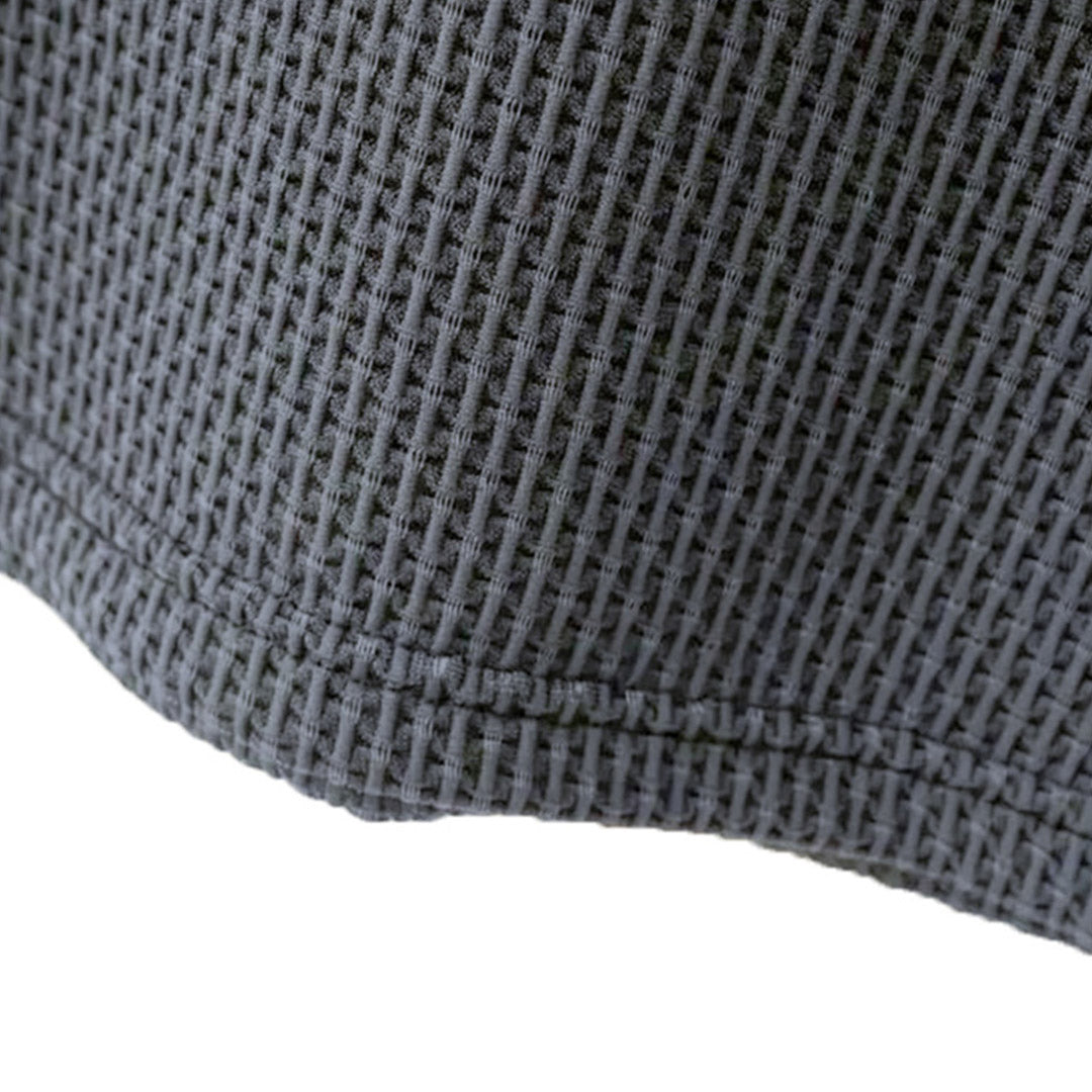 Men’s Casual Polo T Shirt | Short Sleeve Textured Style