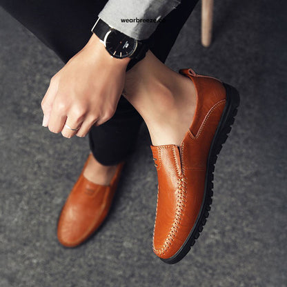 Men’s Slip On Loafers Shoes | Work Walking Comfort
