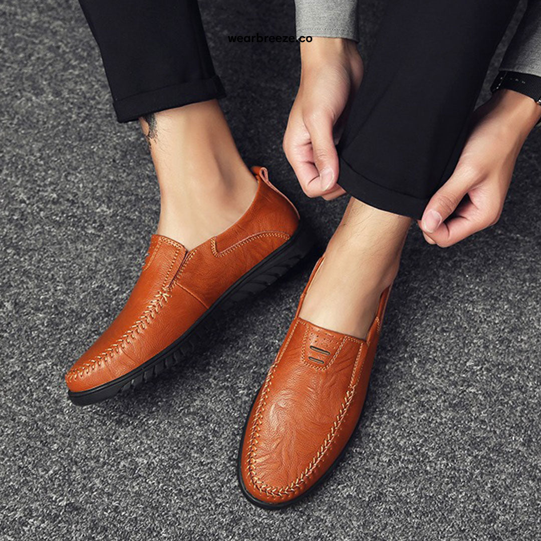 Men’s Slip On Loafers Shoes | Work Walking Comfort