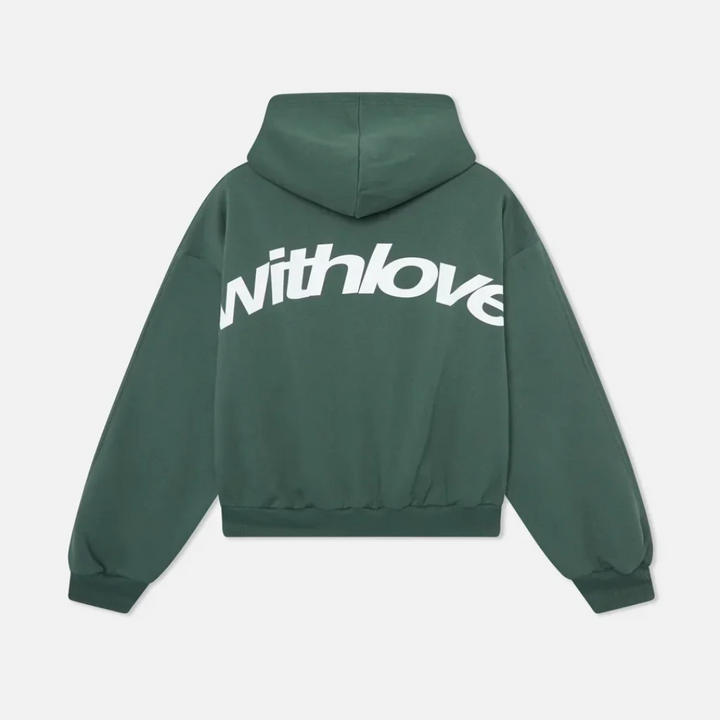 Women’s Oversized Graphic Sweatshirt Hoodie | Cropped Fit