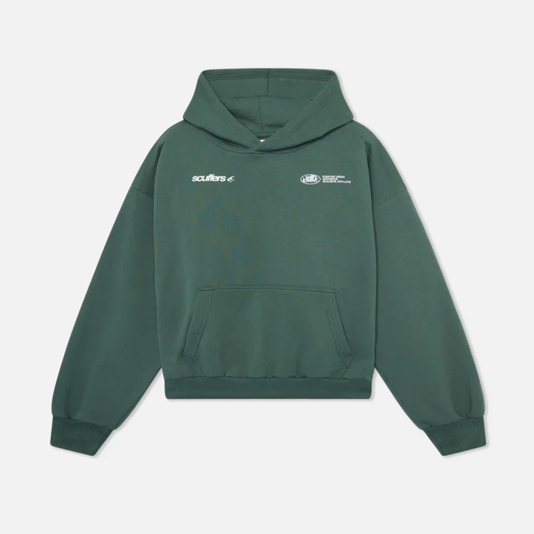 Women’s Oversized Graphic Sweatshirt Hoodie | Cropped Fit