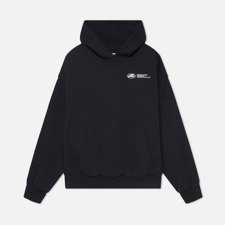 Women’s Oversized Graphic Sweatshirt Hoodie | Cropped Fit