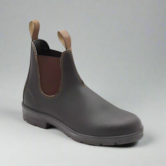 Men’s Waterproof Leather Chelsea Boots | Durable, Slip Resistant