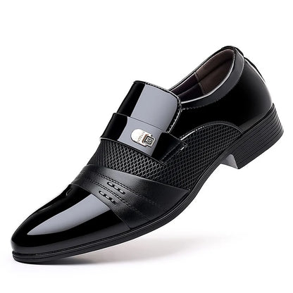 Men’s Slip On Wedding Oxford Shoes | Formal Work Loafers