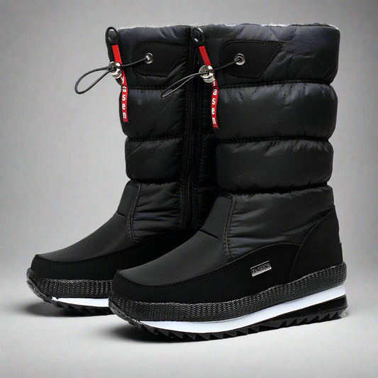 Women's Knee High Winter Boots | Waterproof Snow Grip
