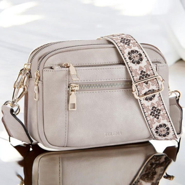 Moon Refined Leather Shoulder Bag - MOOD Melbourne