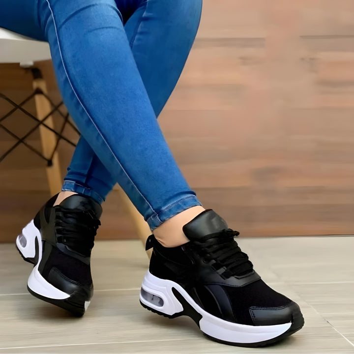 Women's Platform Walking Trainers | High Grip Sport Shoes