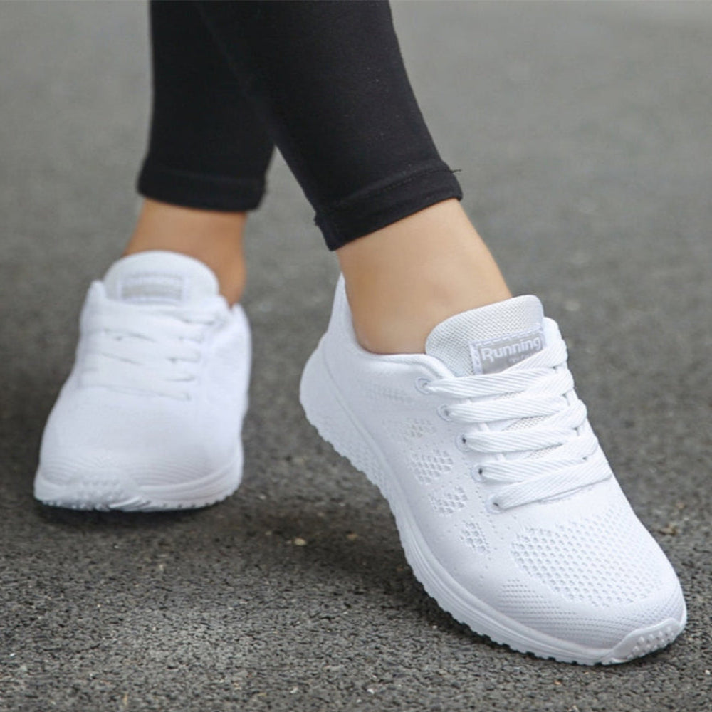 Women's Running Walking Trainers | Lightweight Slip On Sneakers
