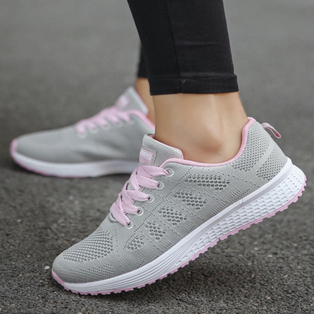 Women's Running Walking Trainers | Lightweight Slip On Sneakers