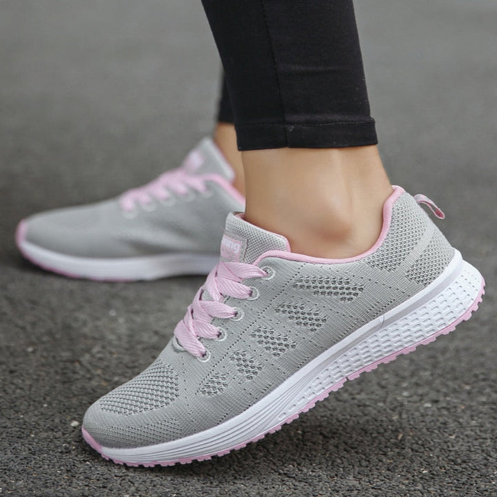 Women's Running Walking Trainers | Lightweight Slip On Sneakers