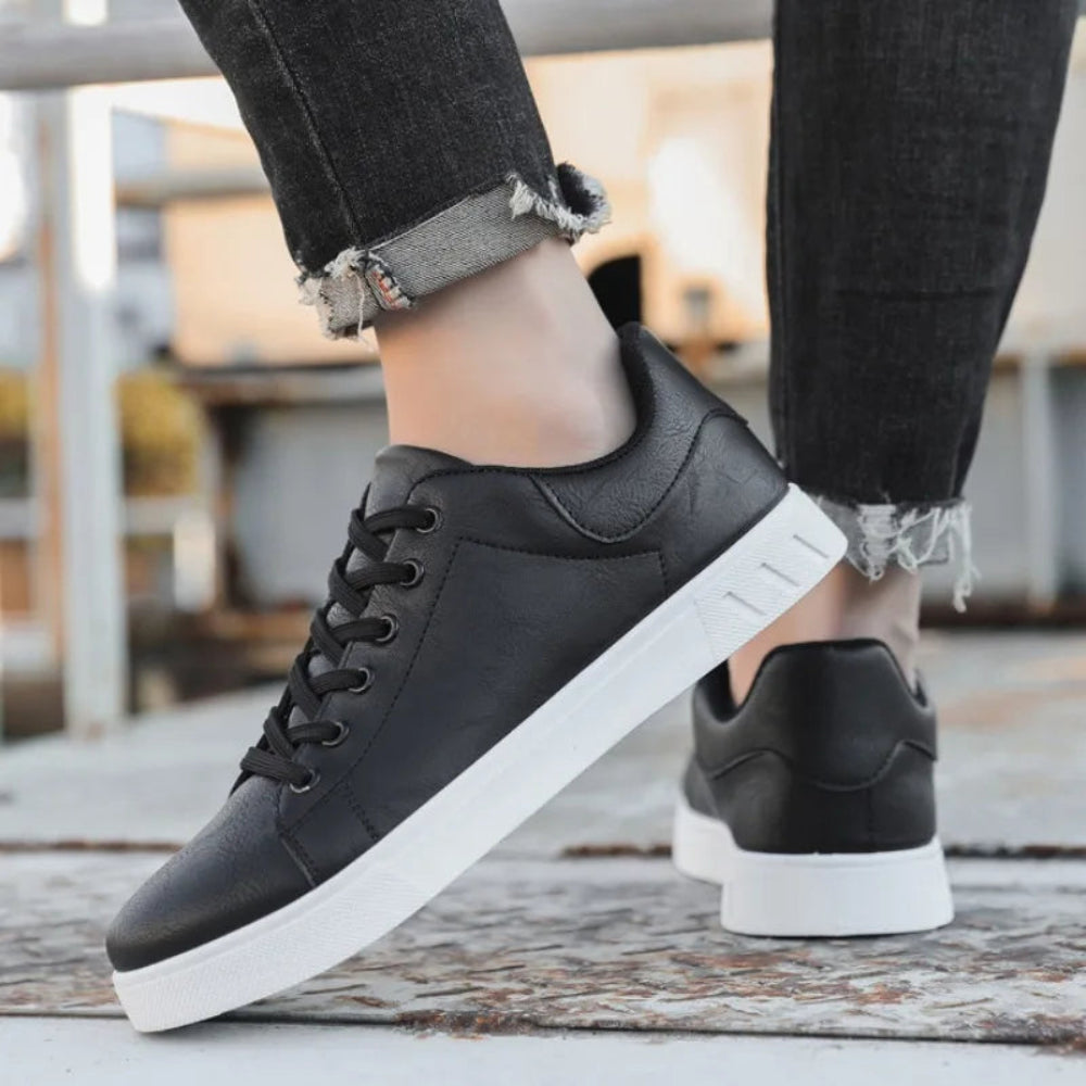 Men's Flat Walking Sneakers | Casual Slip On Trainers