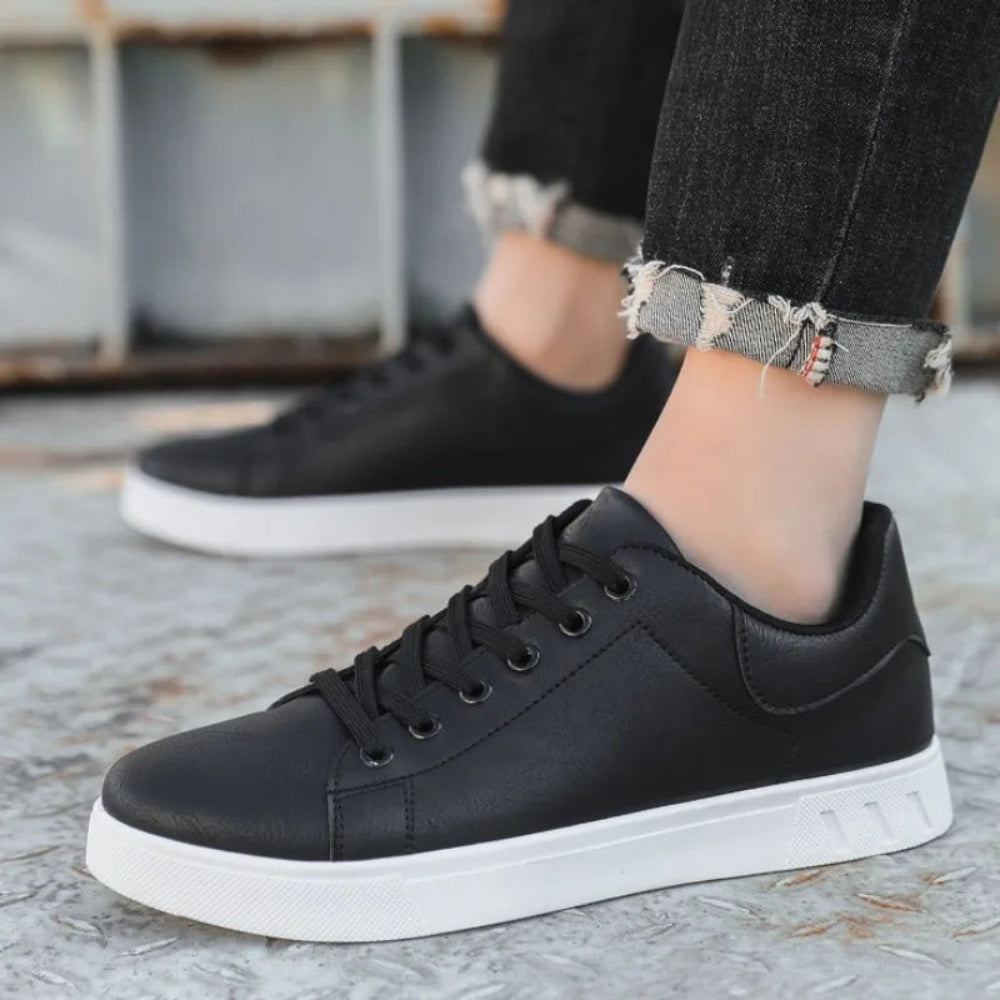 Men's Flat Walking Sneakers | Casual Slip On Trainers