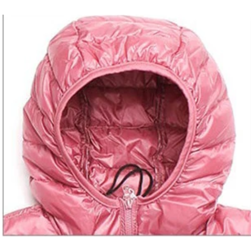 Women’s Lightweight Puffer Jacket | Winter Hooded Coat