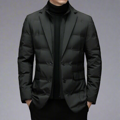Men’s Winter Puffer Jacket Tailored Warm Parka