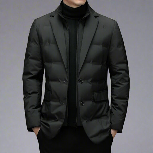 Men’s Winter Puffer Jacket Tailored Warm Parka