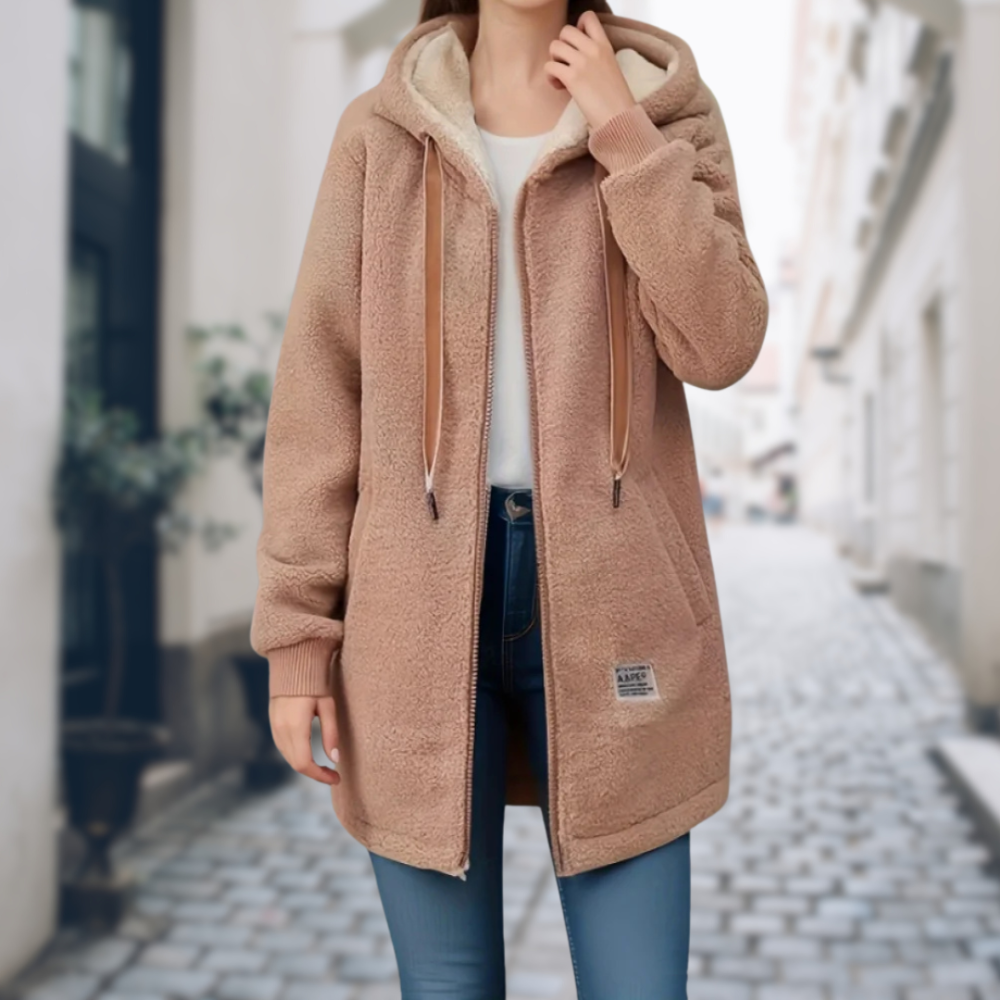 Damen Winter-Jacke mit Fleece-Futter | Warm & Kuschelig - Image 2