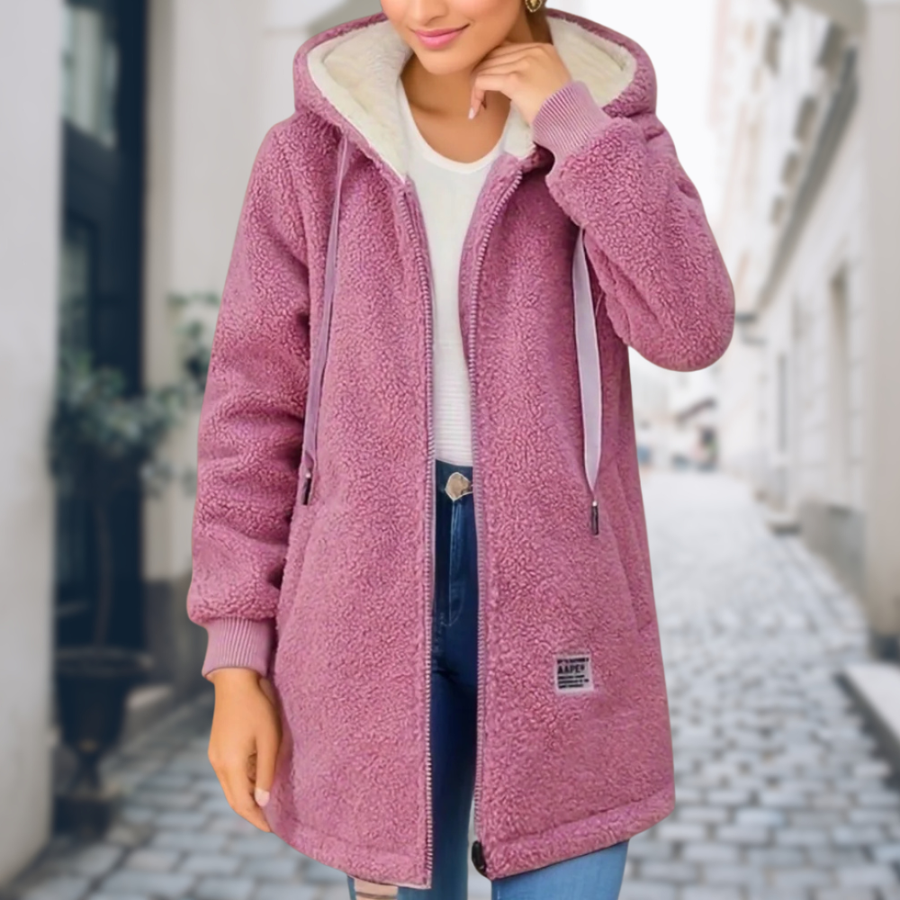 Damen Winter-Jacke mit Fleece-Futter | Warm & Kuschelig - Image 3