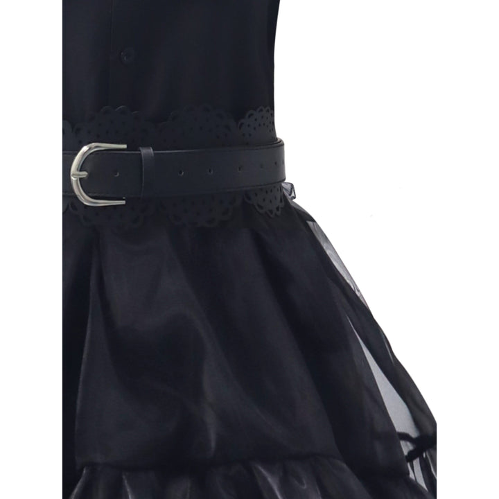 Halloween Costume Women Gothic Layered Dress