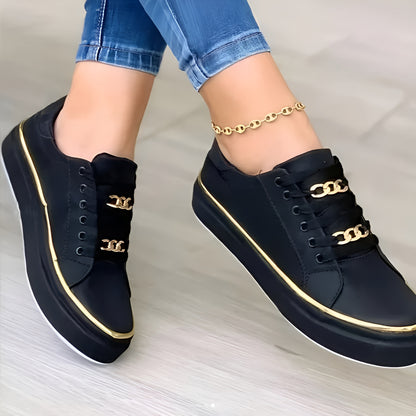 Women Slip On Platform Sneakers | Walking Trainers Casual