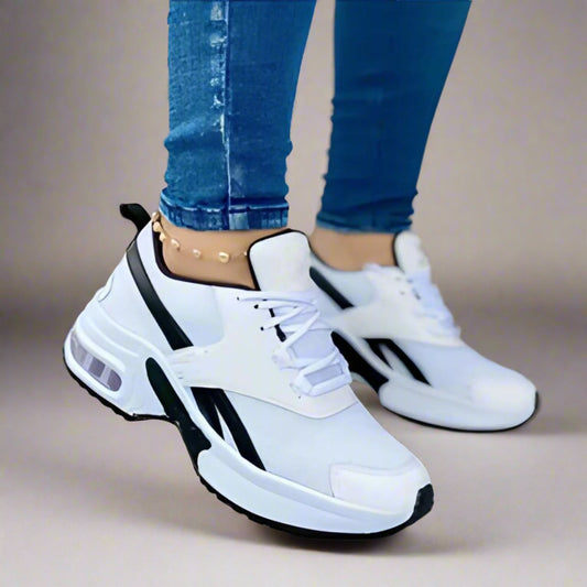 Women's Platform Walking Trainers | High Grip Sport Shoes