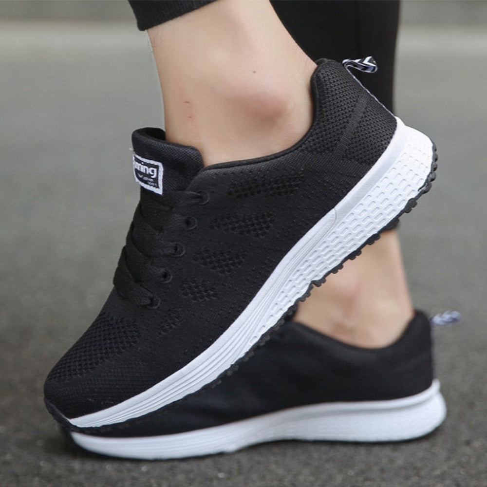 Women's Running Walking Trainers | Lightweight Slip On Sneakers