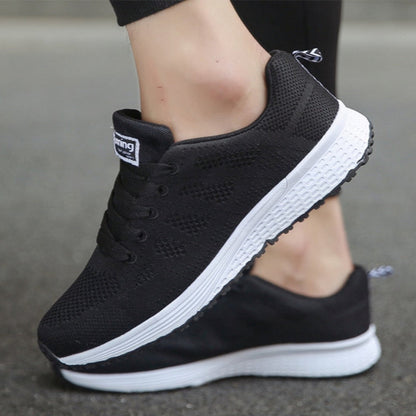 Women's Running Walking Trainers | Lightweight Slip On Sneakers
