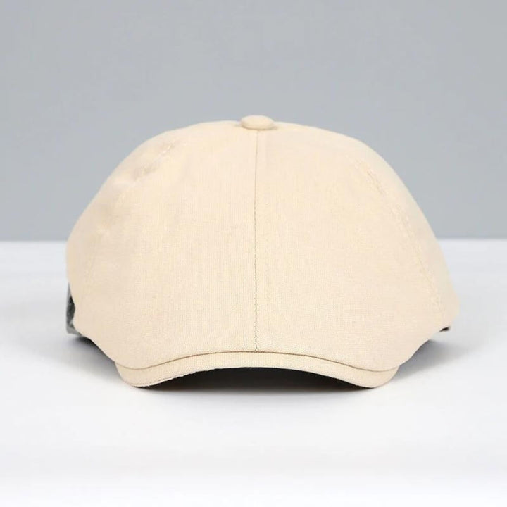 Men’s Flat Summer Golf Cap | Vintage Visor Adjustable
