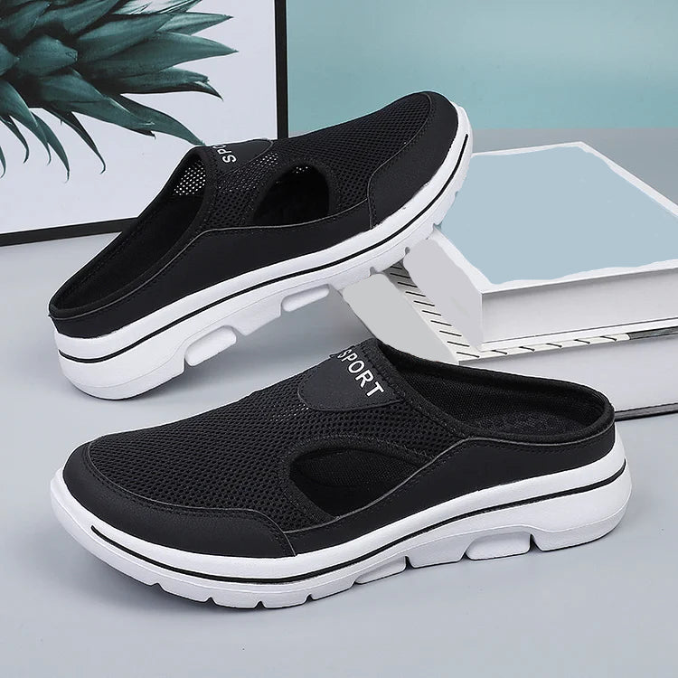 Men’s Slip On Walking Sandals | Lightweight Breathable Shoes