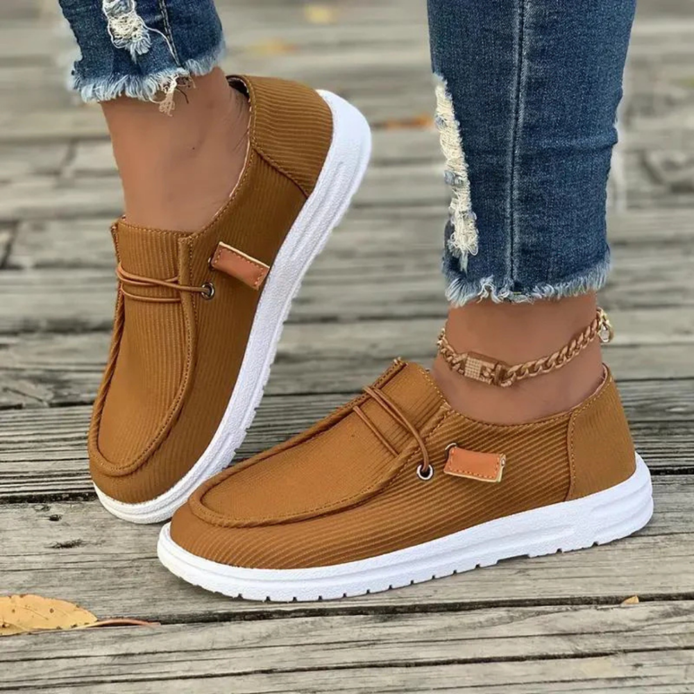 Women's Slip On Loafers | Walking Comfort Flat Moccasins