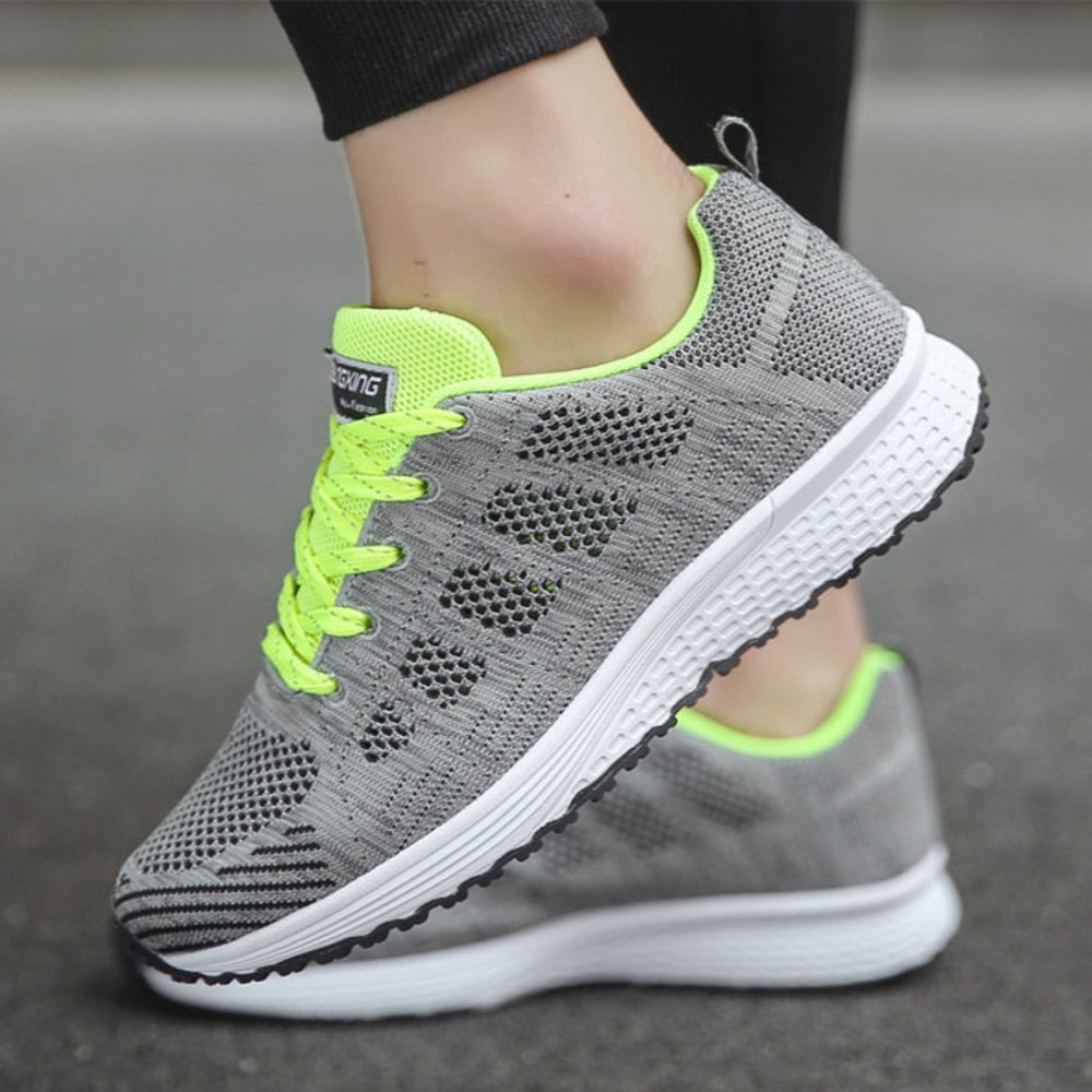 Women's Running Walking Trainers | Lightweight Slip On Sneakers
