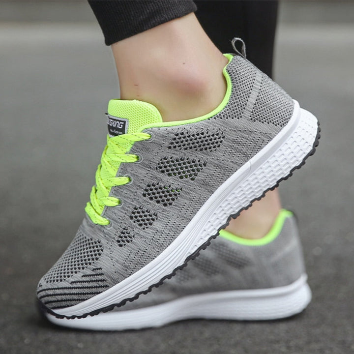 Women's Running Walking Trainers | Lightweight Slip On Sneakers
