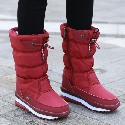 Women's Knee High Winter Boots | Waterproof Snow Grip