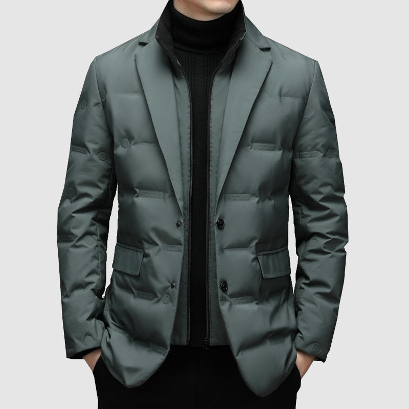 Men’s Winter Puffer Jacket Tailored Warm Parka