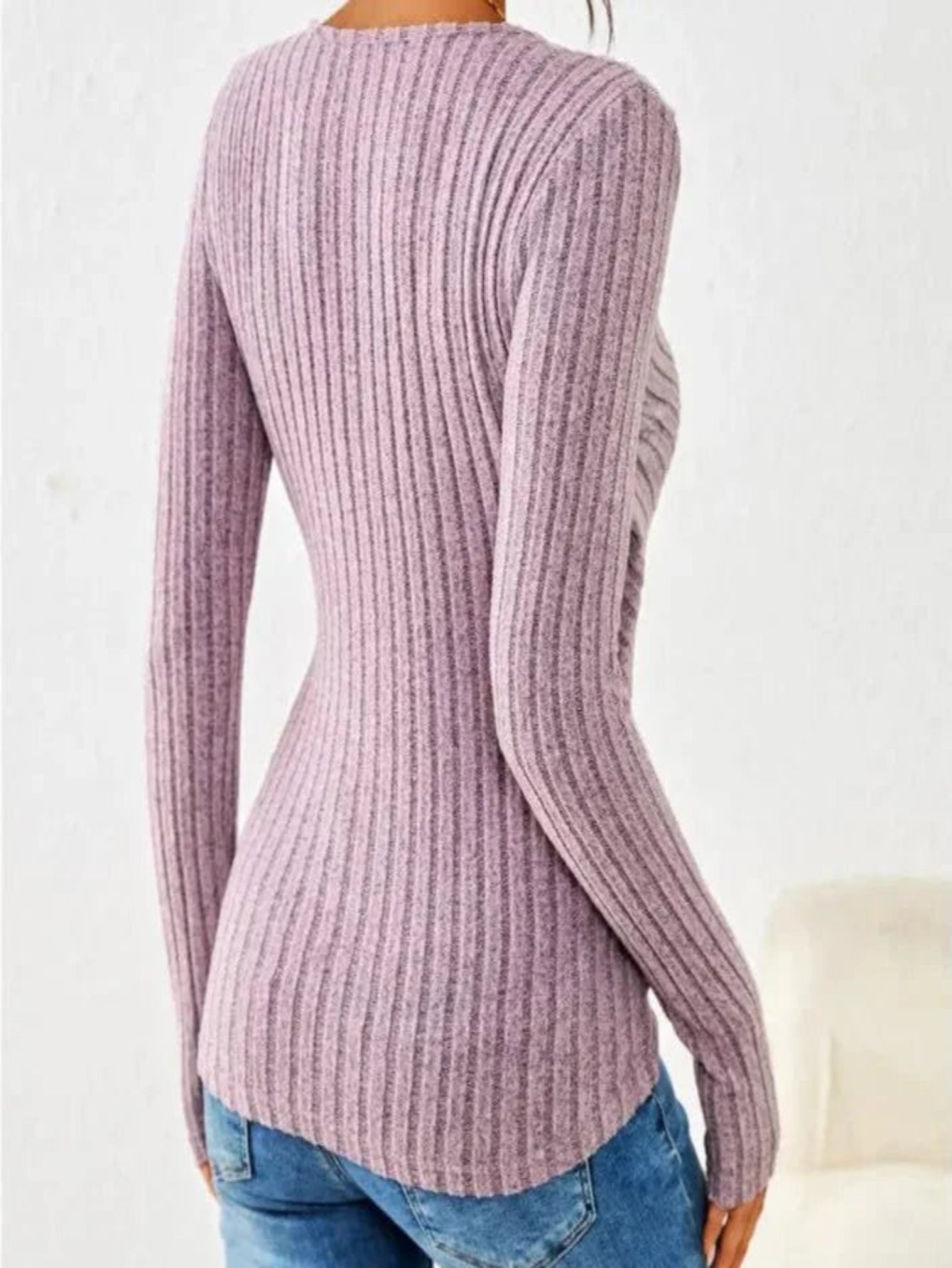 AURORA - Tummy Tucking Long Sleeve Top - DWOD4 - YD045011 - MOOD Melbourne