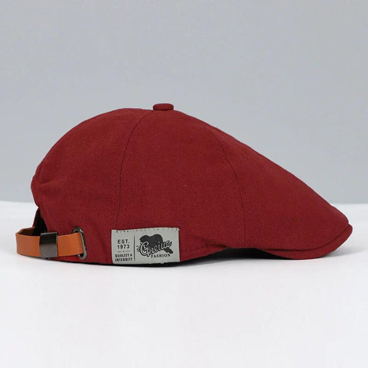 Men’s Flat Summer Golf Cap | Vintage Visor Adjustable