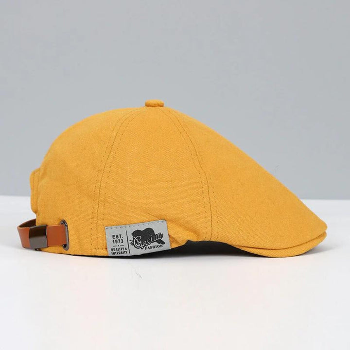 Men’s Flat Summer Golf Cap | Vintage Visor Adjustable