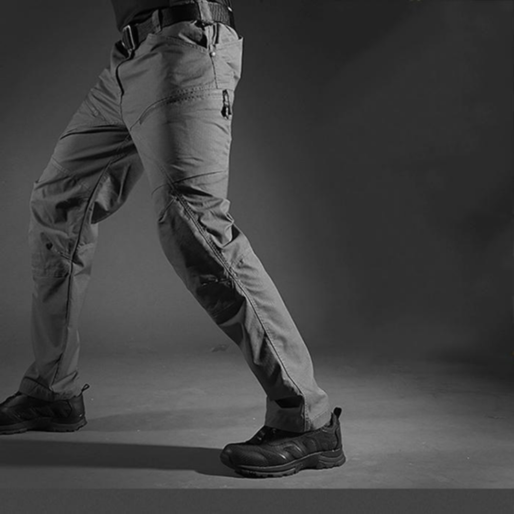 Men's Cargo Work Trousers | Hiking Zip Pocket Pants